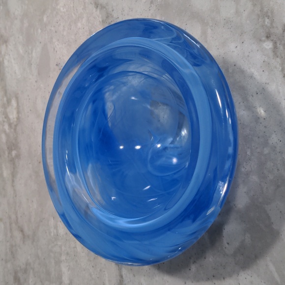 EUC Vintage Kosta Boda Atoll Glass Bowl by Anna Ehrner